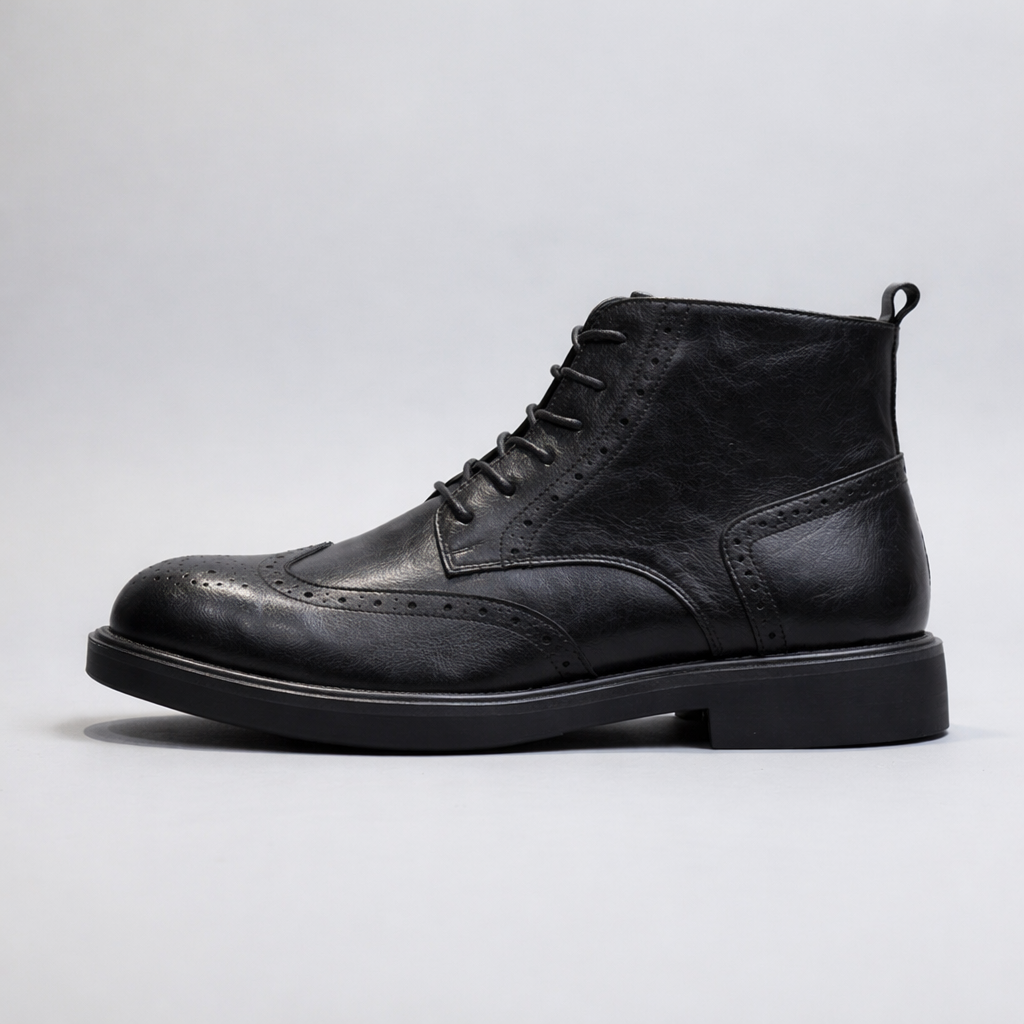 Classic Brogue Ankle Boots