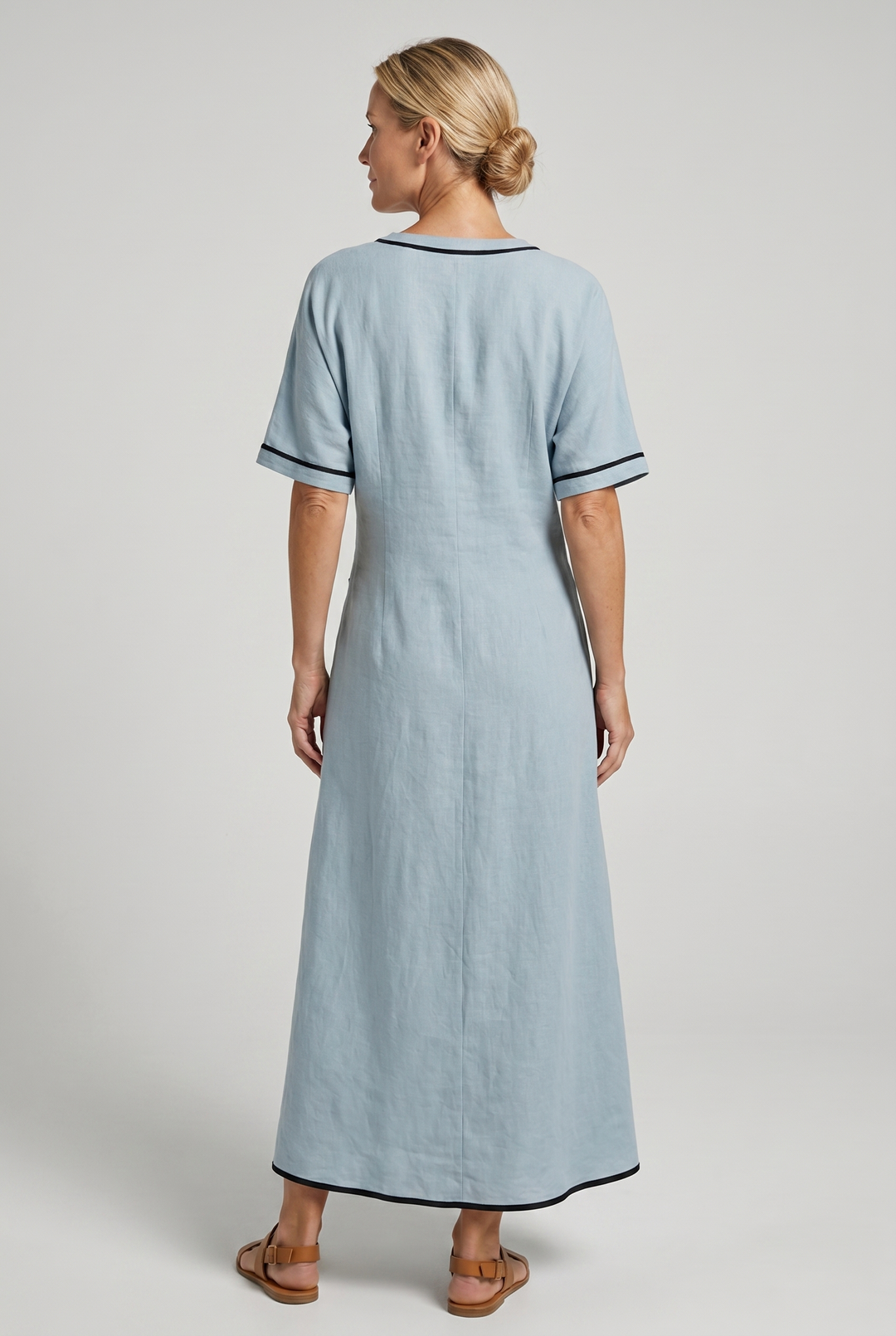 Rosalind | Women's Twist Front Maxi Summer Dress