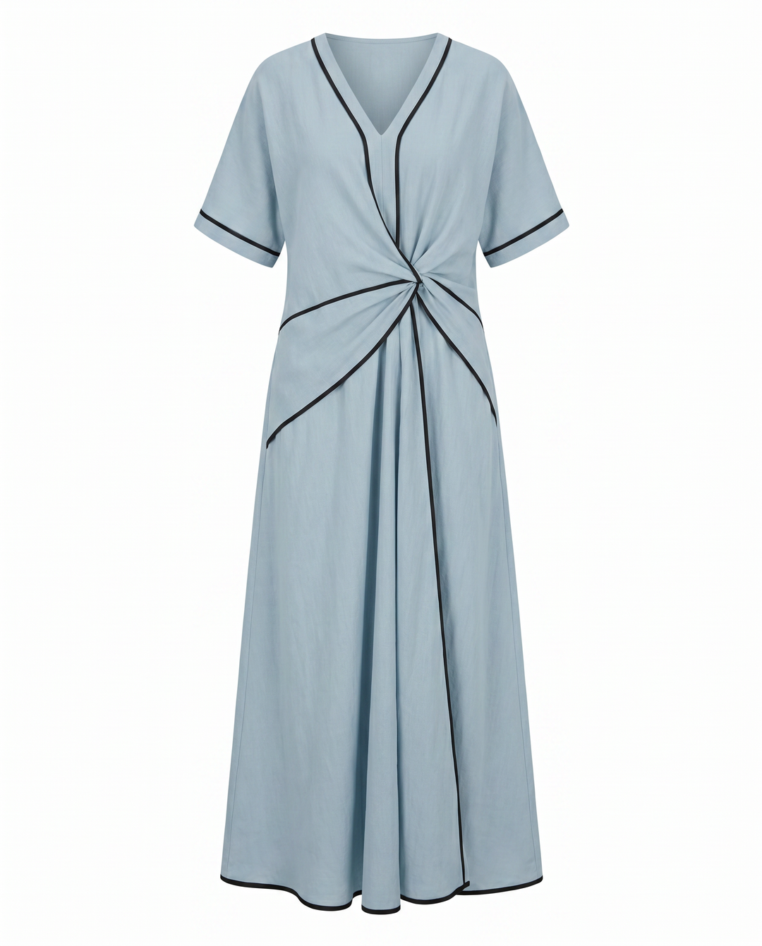 Rosalind | Women's Twist Front Maxi Summer Dress